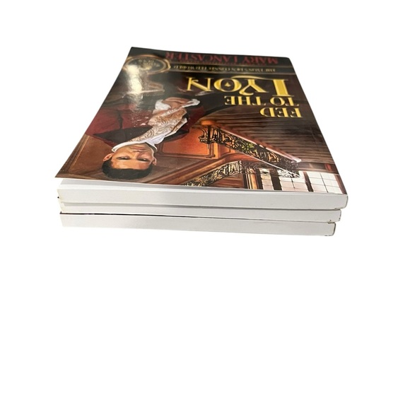 Mary Lancaster Book Lot Fed To The Lyon Sin & The Soldier Romance Intrigue SC - Picture 4 of 12